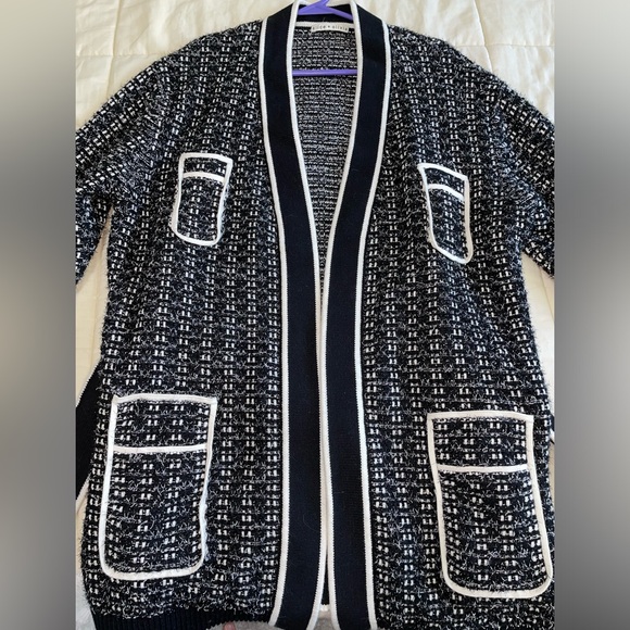 Alice + Olivia Fleece Cardigan - Picture 5 of 6